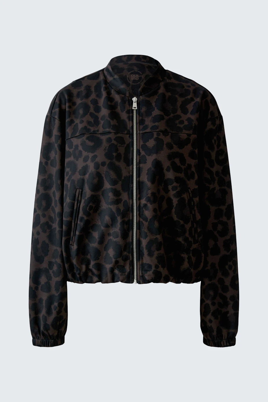 Lässiger Blouson mit Leopardenmuster: Ideal für einen modischen und bequemen Look.