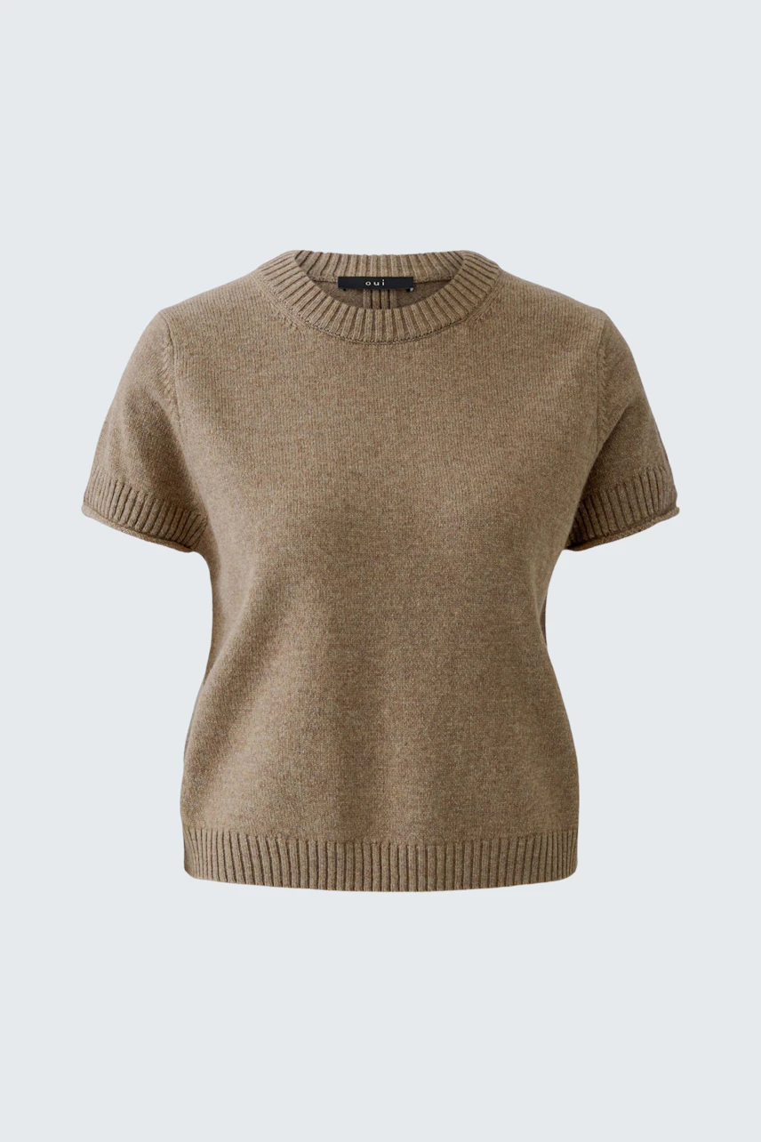 Bild 6 von Pullover - Taupe Melange in Taupe Melange | Oui