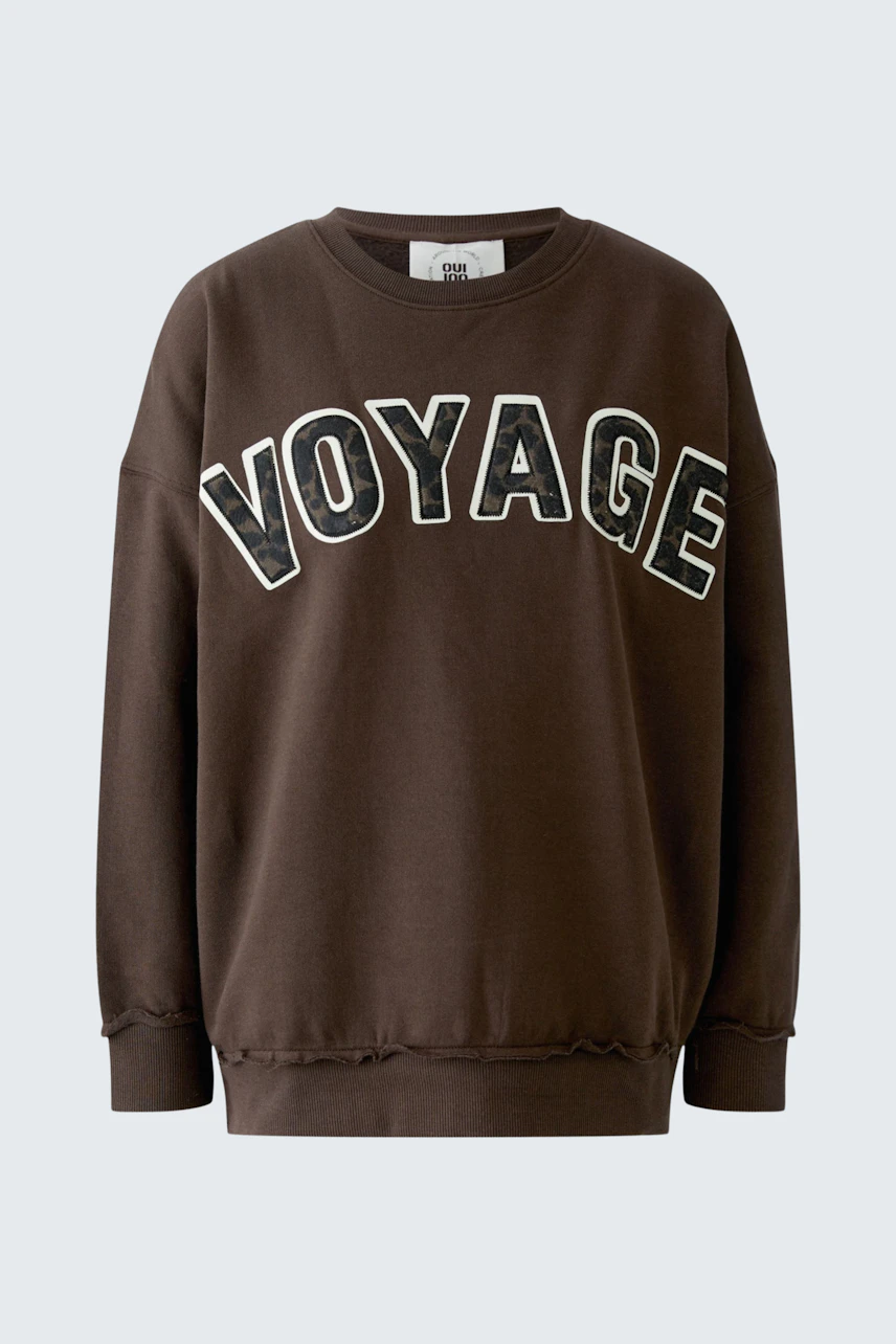 Image 5 of Sweatshirt - mulch in mulch | Oui