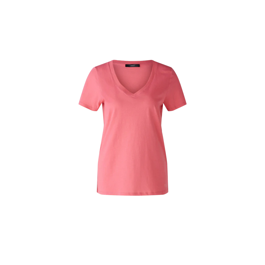 Image 7 of CARLI T-shirt - hot pink in hot pink | Oui