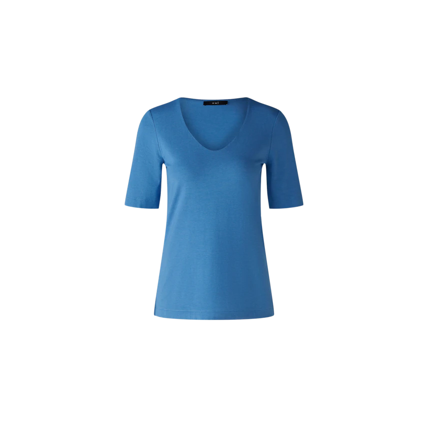 Image 5 of T-shirt - bright cobalt in bright cobalt | Oui