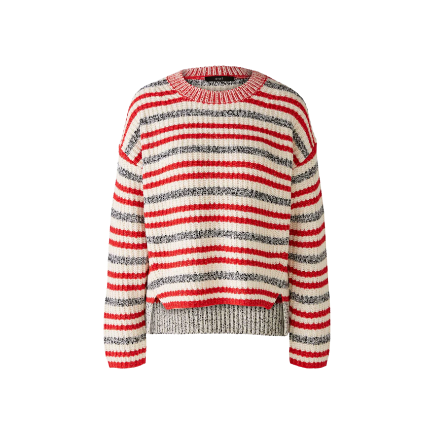 Image 7 of pullover - red white in red white | Oui