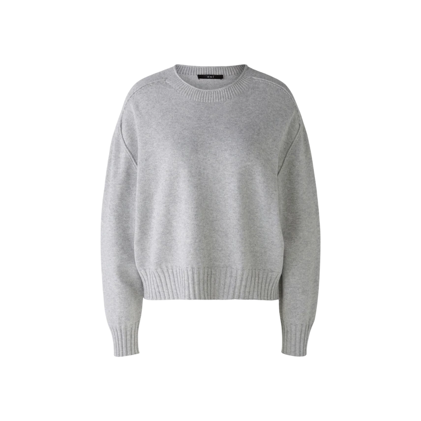 Image 7 of pullover - light grey in light grey | Oui