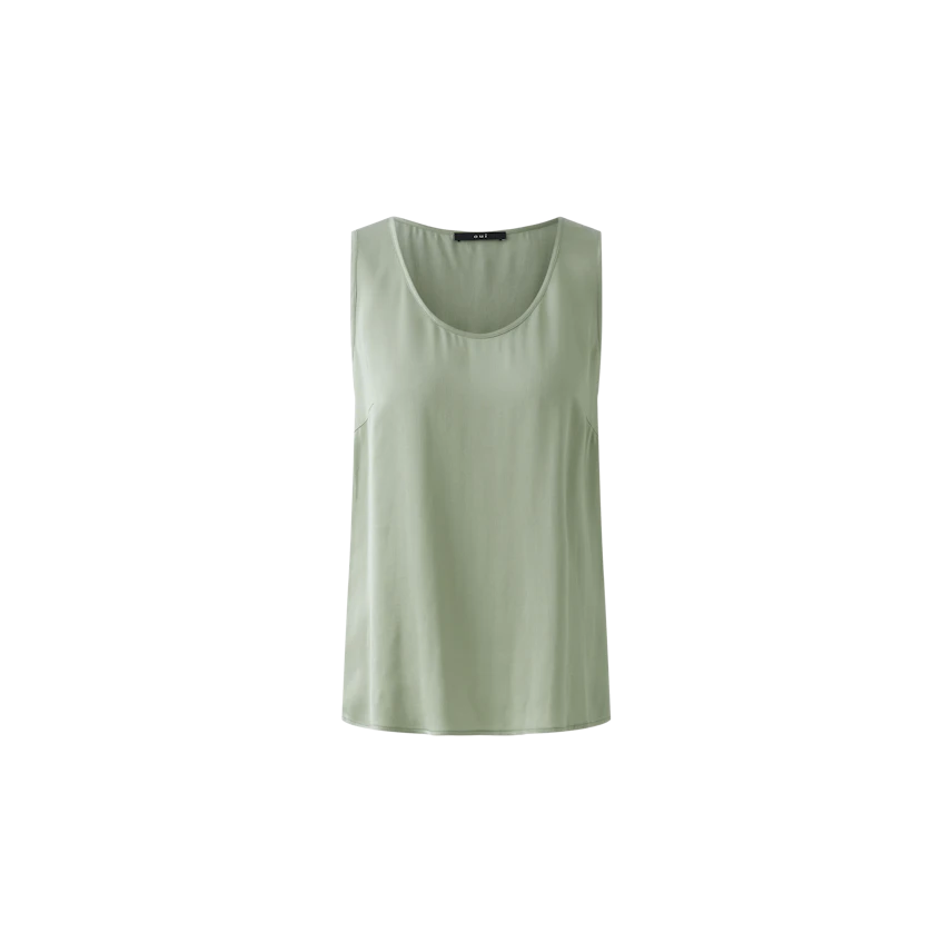 Elegantes Damen-Top in sanftem Grün, ideal für lässige und schicke Anlässe.