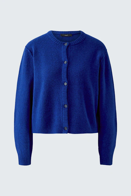 ILAYA Knitted cardigan - royal blue