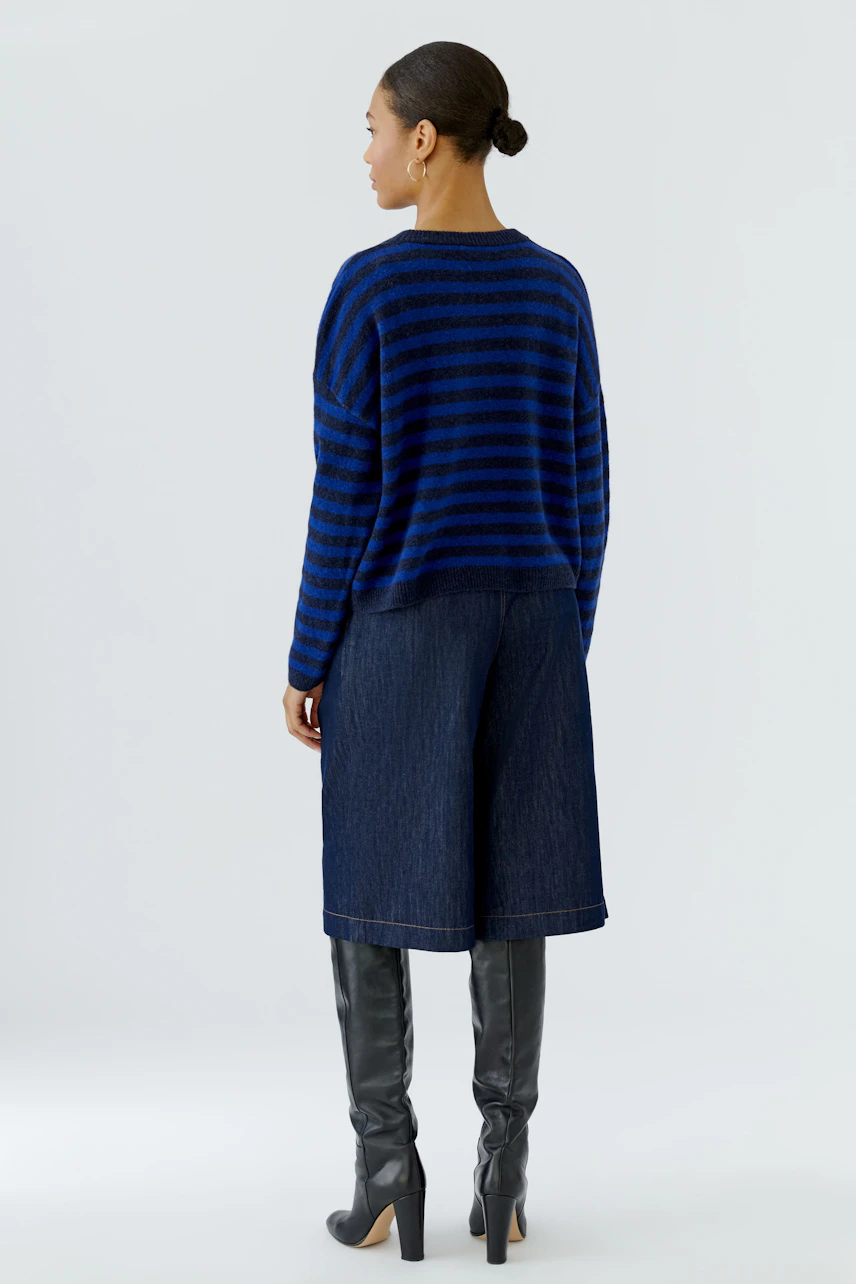 Image 3 of pullover - blue blue in blue blue | Oui