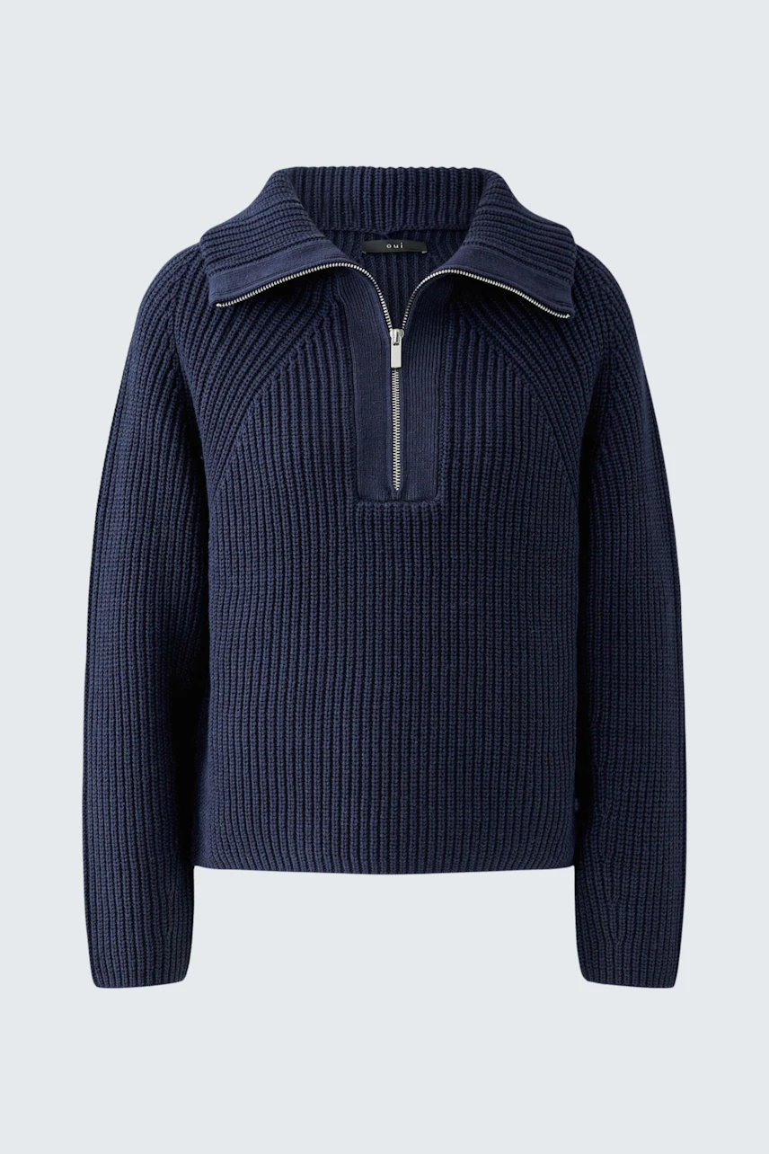 Bild 6 von Pullover - darkblue in darkblue | Oui
