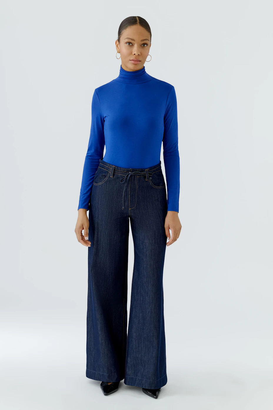 Long-sleeve shirt - royal blue