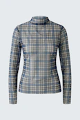 Langarmshirt - darkblue camel
