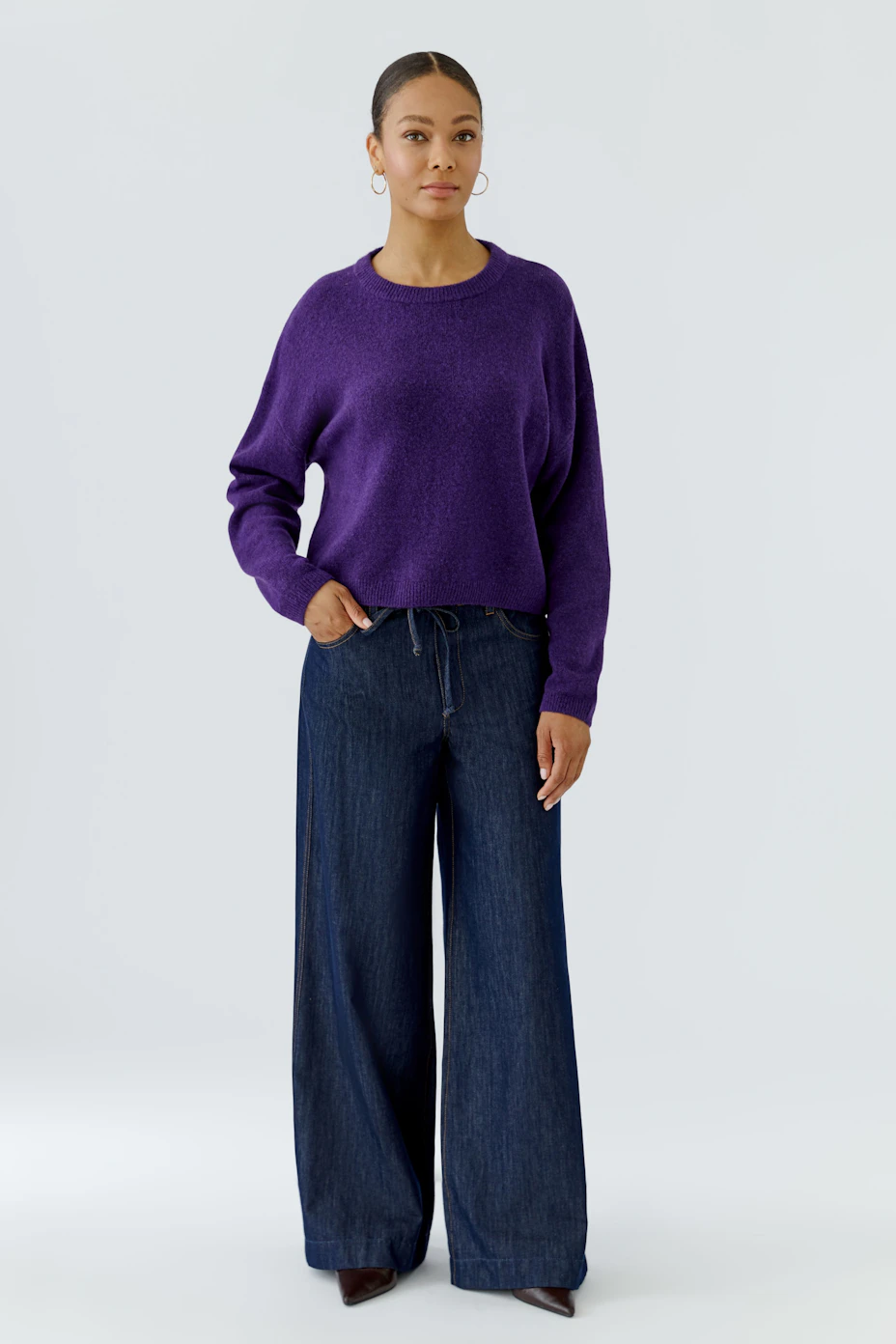 NILA pullover - ultra violett