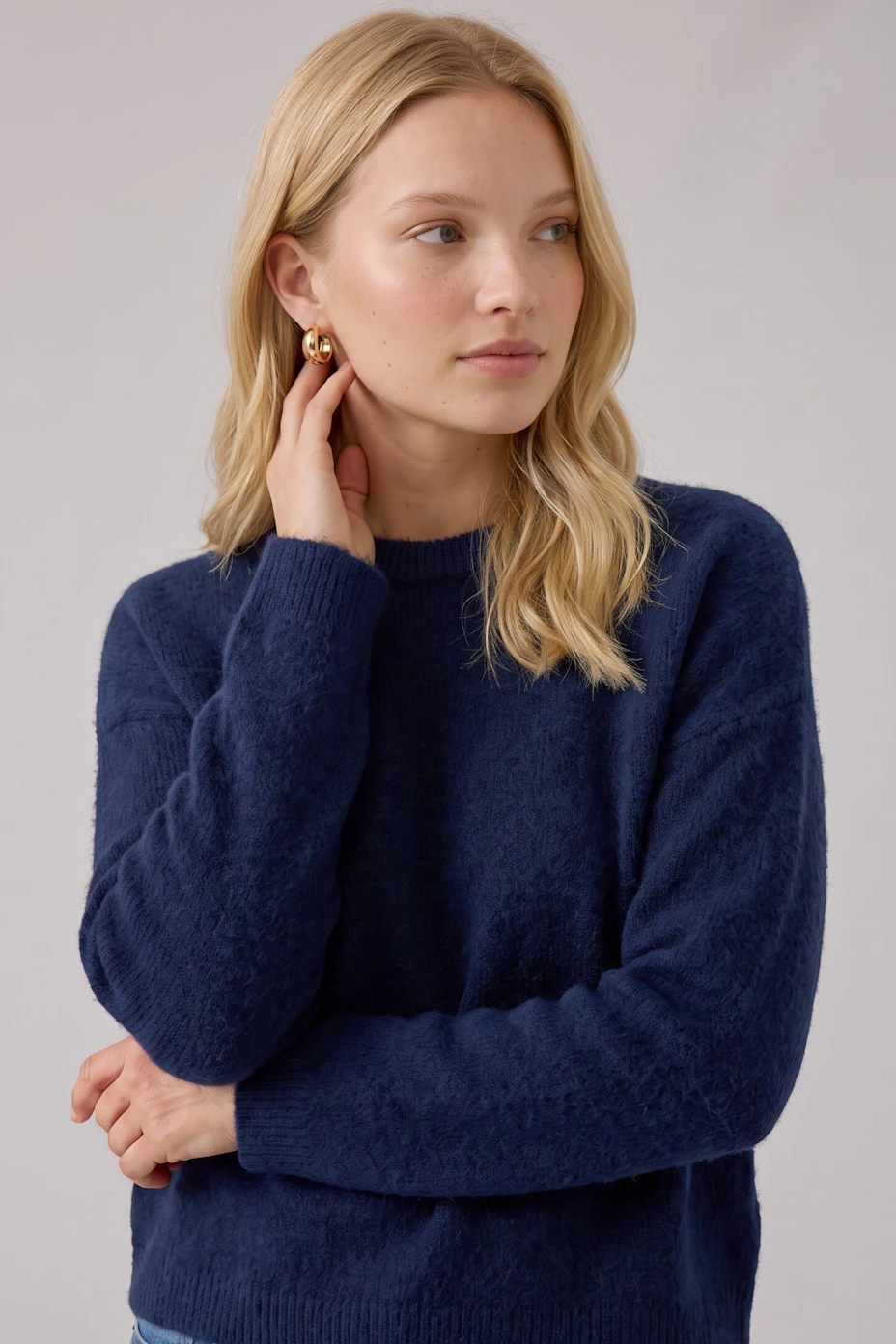 NILA Pullover - darkblue