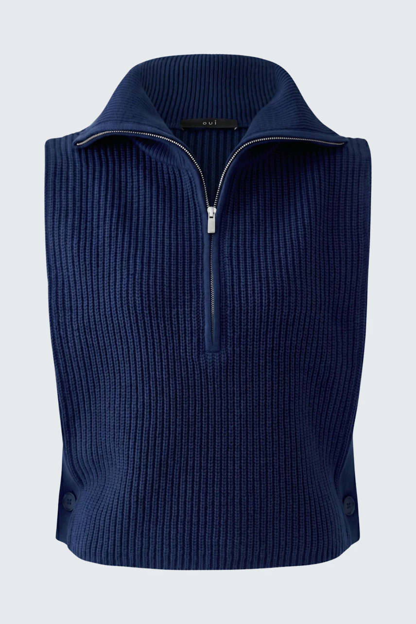 Image 4 of Pullunder - darkblue in darkblue | Oui