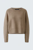 Pullover - Taupe Melange