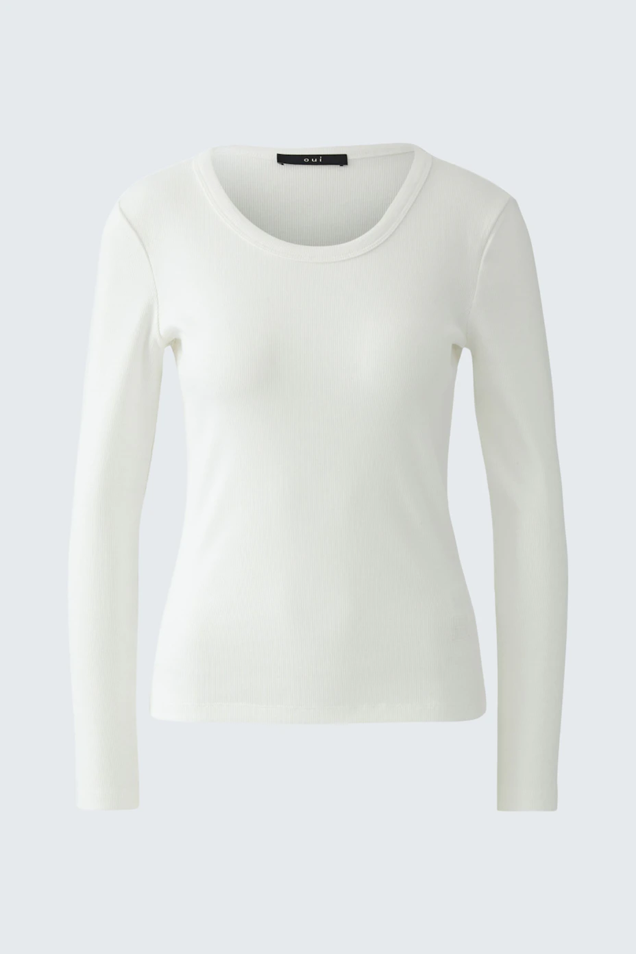 Long-sleeved shirt - cloud dancer