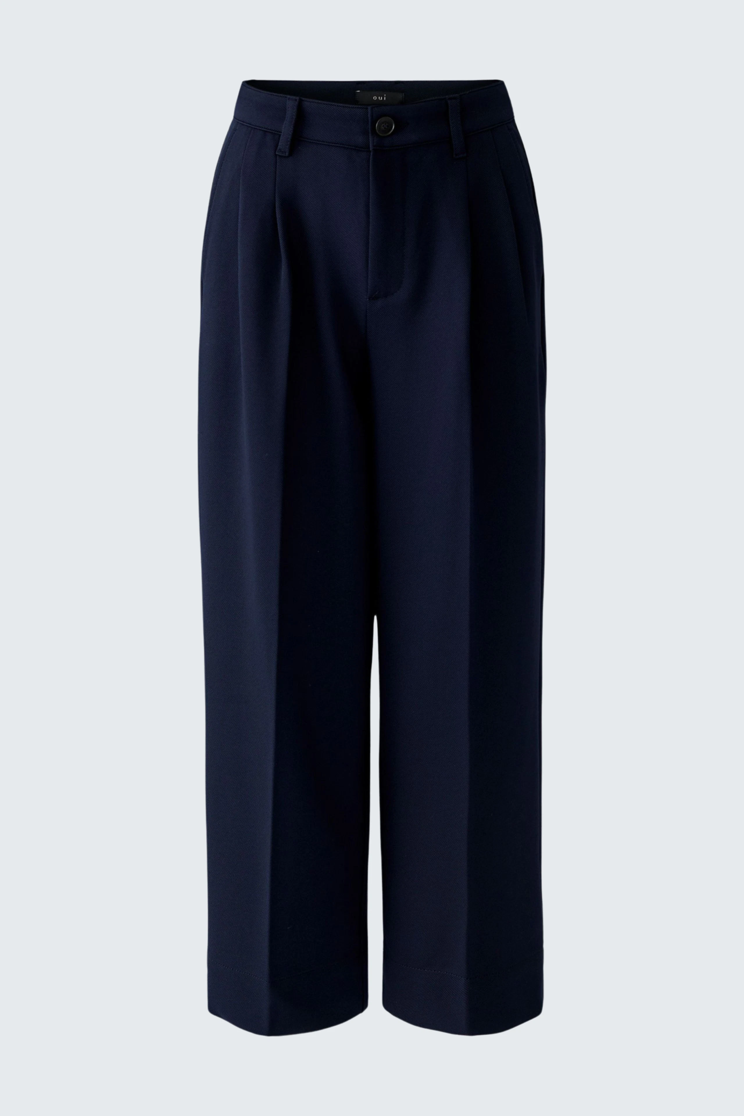 Bundfaltenhose - darkblue