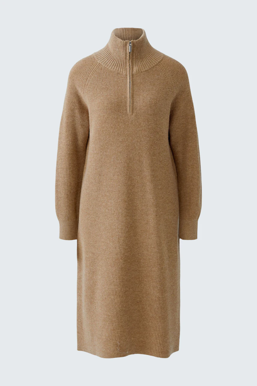 Image 6 of Knitted dress - sweet maple in sweet maple | Oui