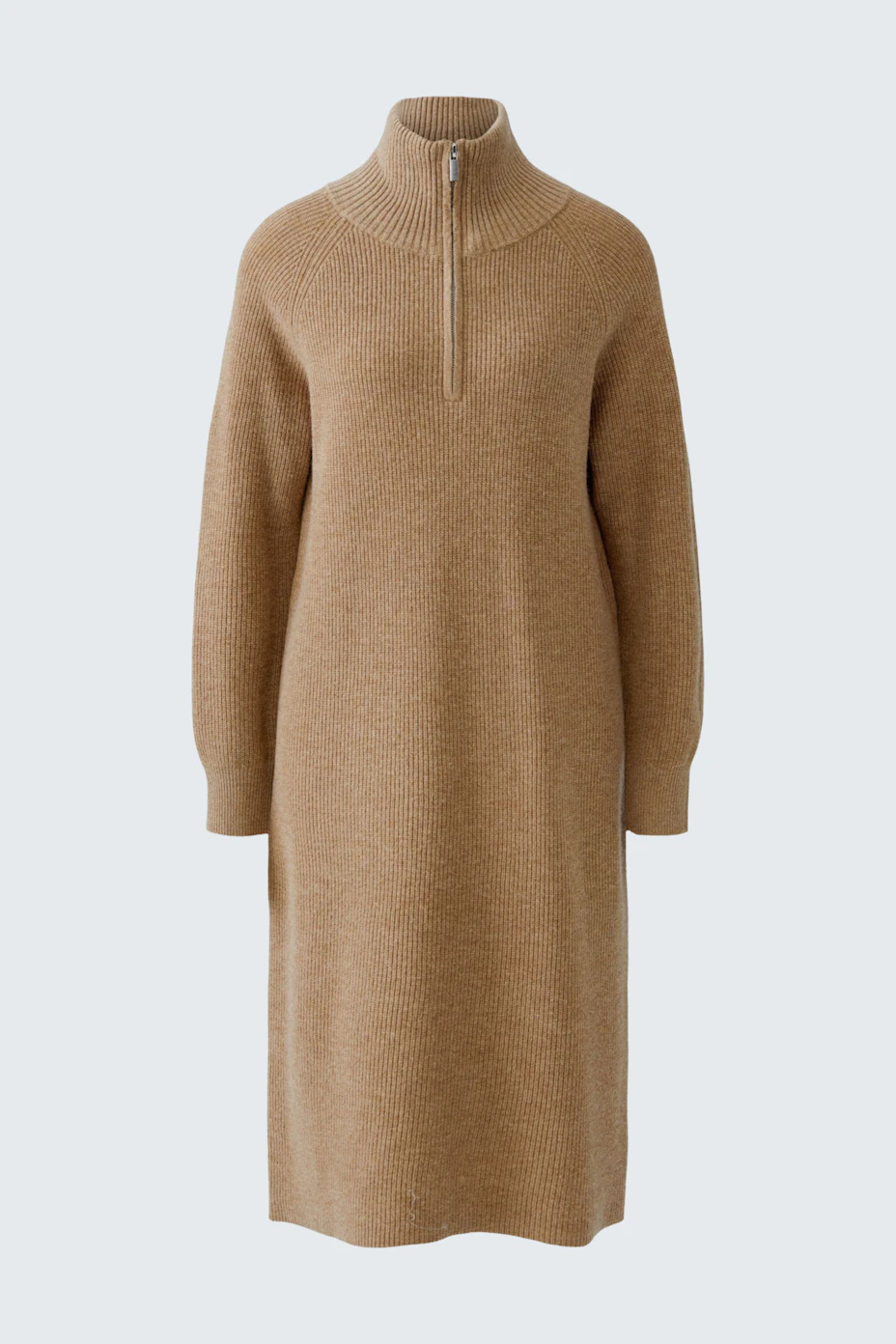 Knitted dress - sweet maple