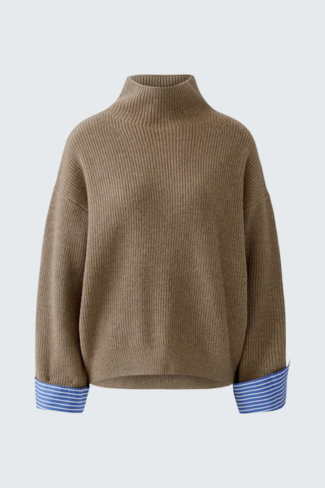 Pullover - Taupe Melange