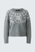 Pullover - steel grey
