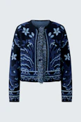 Strickjacke - darkblue  blue