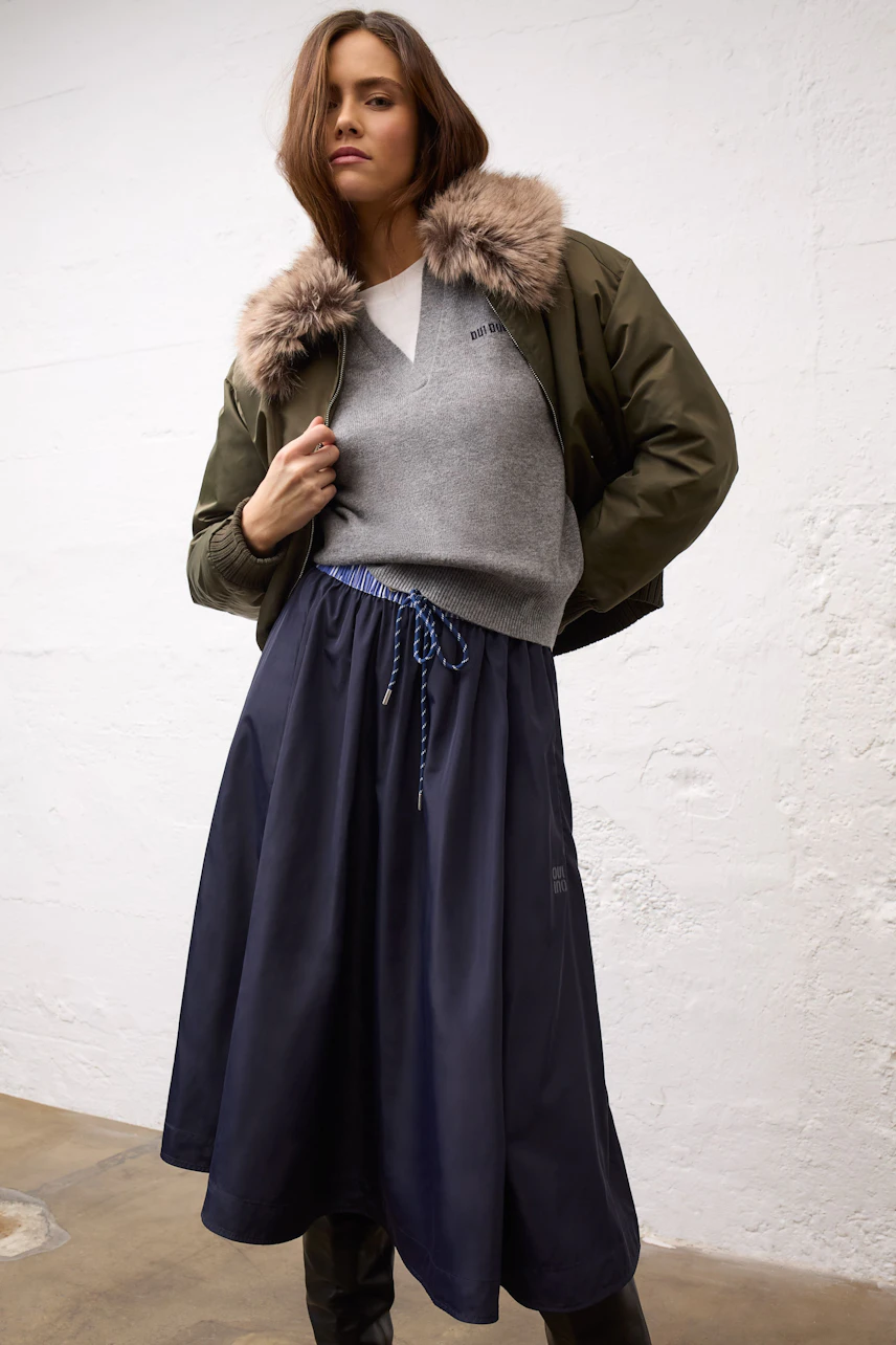 Image 6 of pullover - steel grey in steel grey | Oui