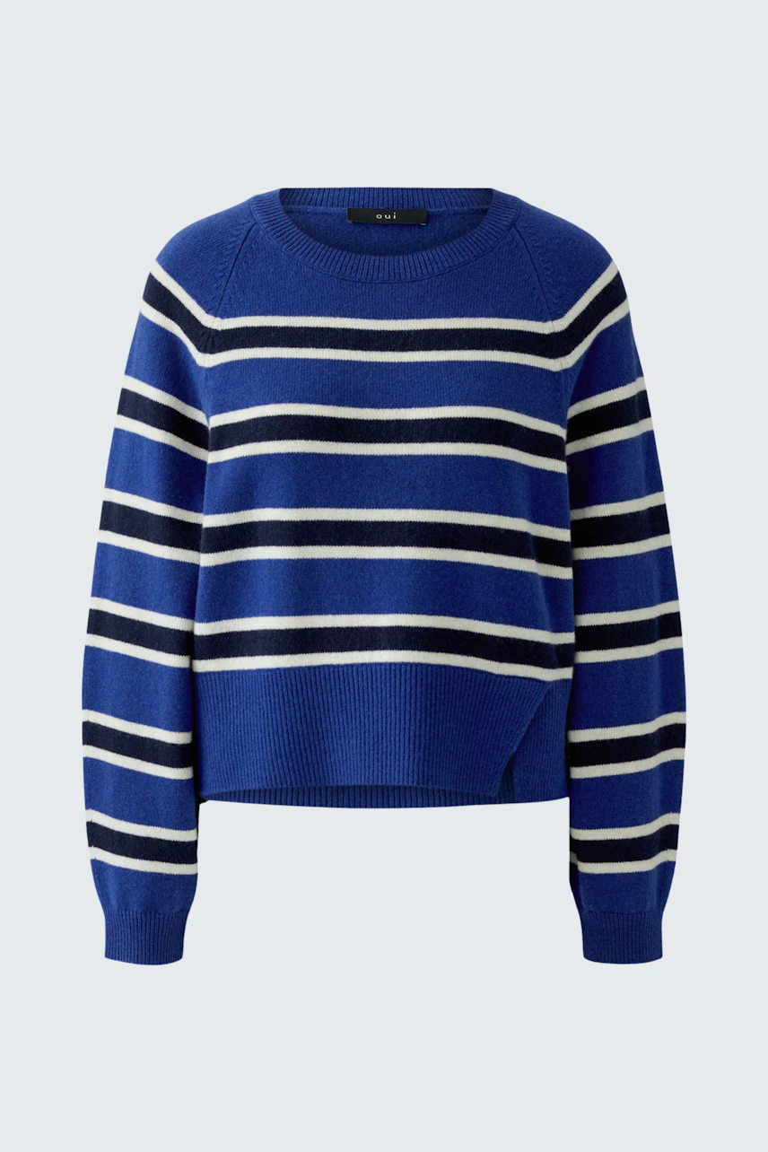 Image 6 of pullover - blue blue in blue blue | Oui