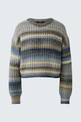 pullover - lightbrown blue