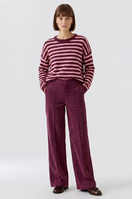 Cordhose - Flared Fit - rose