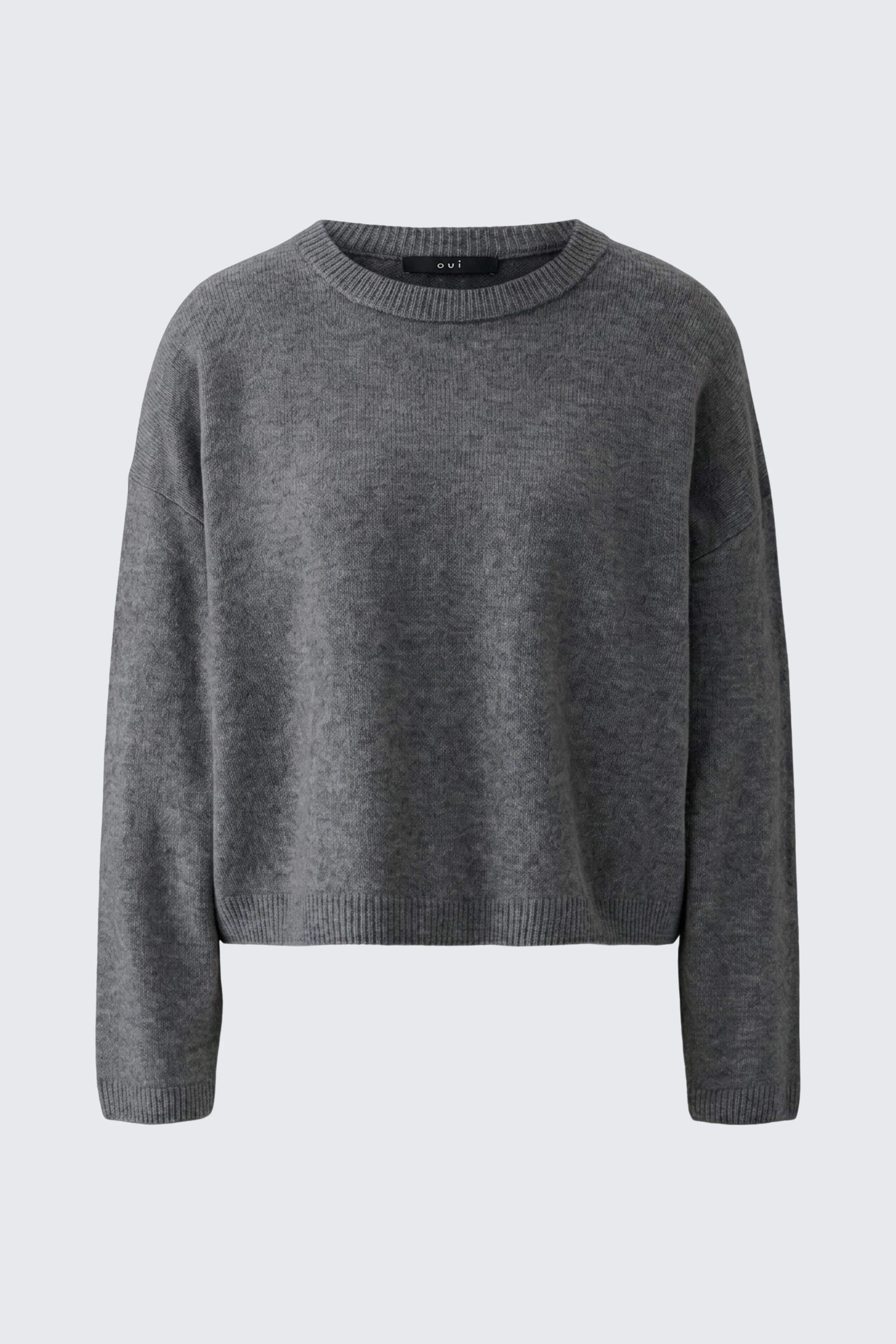 Bild 5 von NILA Pullover - steel grey in steel grey | Oui