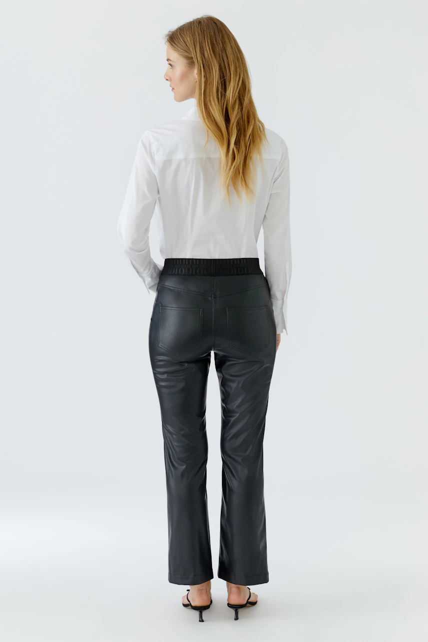 Bild 3 von Hose Lederoptik - black in black | Oui
