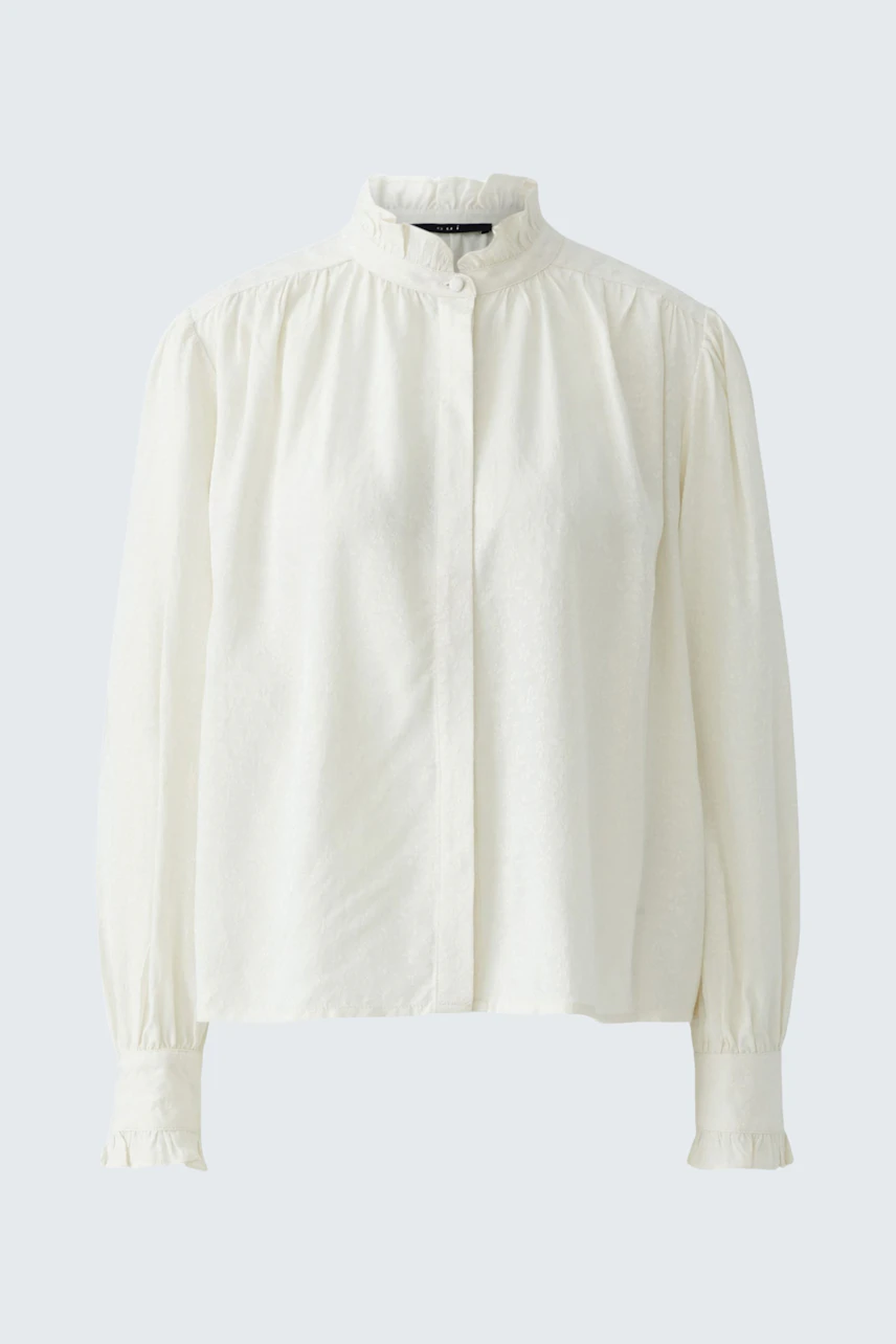 Image 8 of Bluse - eggnog in eggnog | Oui
