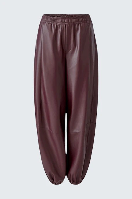 Hose Lederoptik - bramble berry