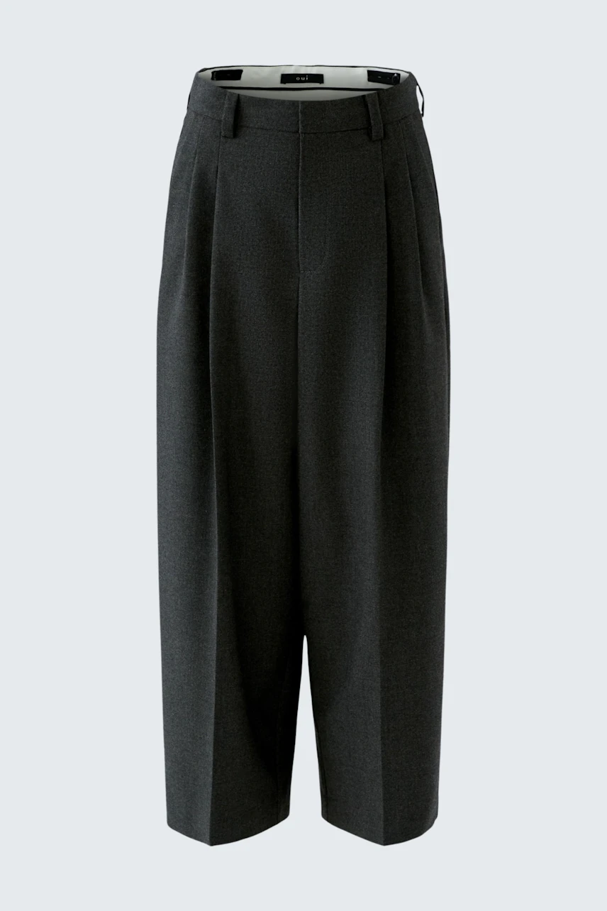 Bild 6 von Bundfaltenhose - grey in grey | Oui