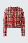Strickjacke - darkred red