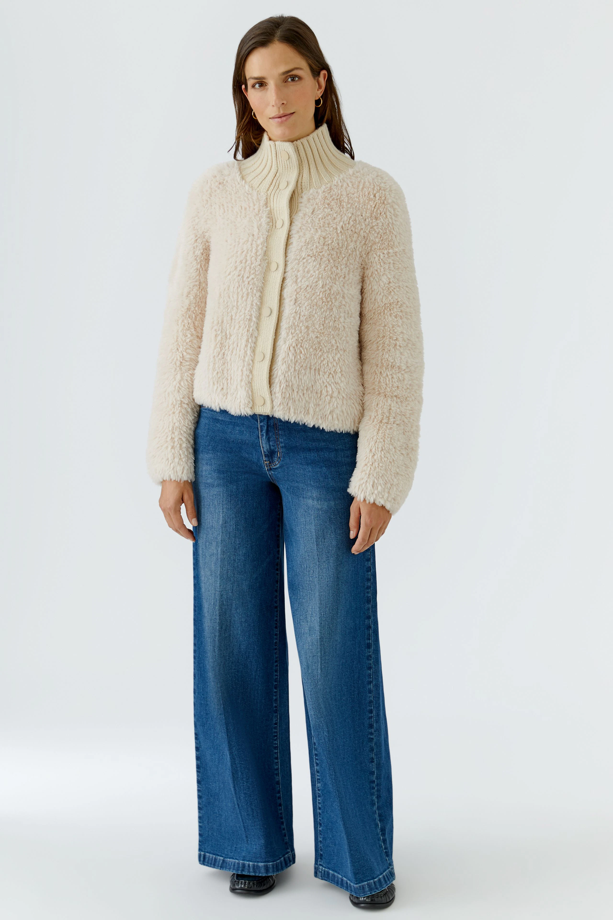 Strickjacke - light rosewood
