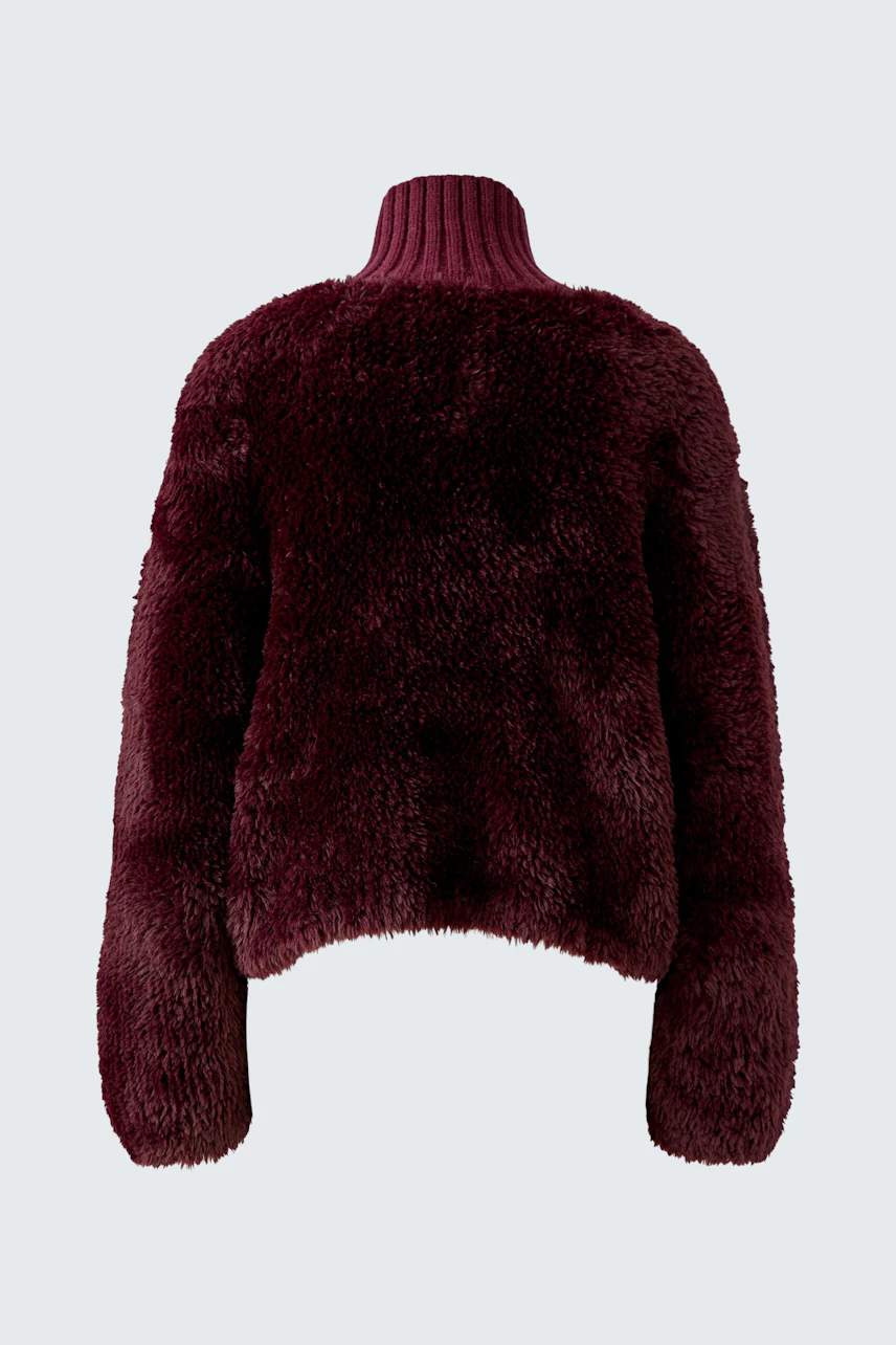 Image 2 of Cardigan - bramble berry in bramble berry | Oui