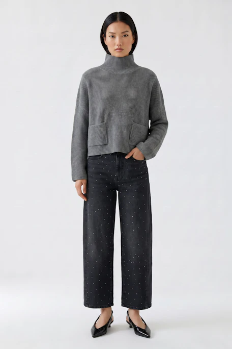 Pullover - light beige mel