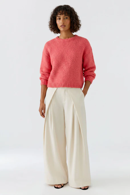 Pullover - light beige mel