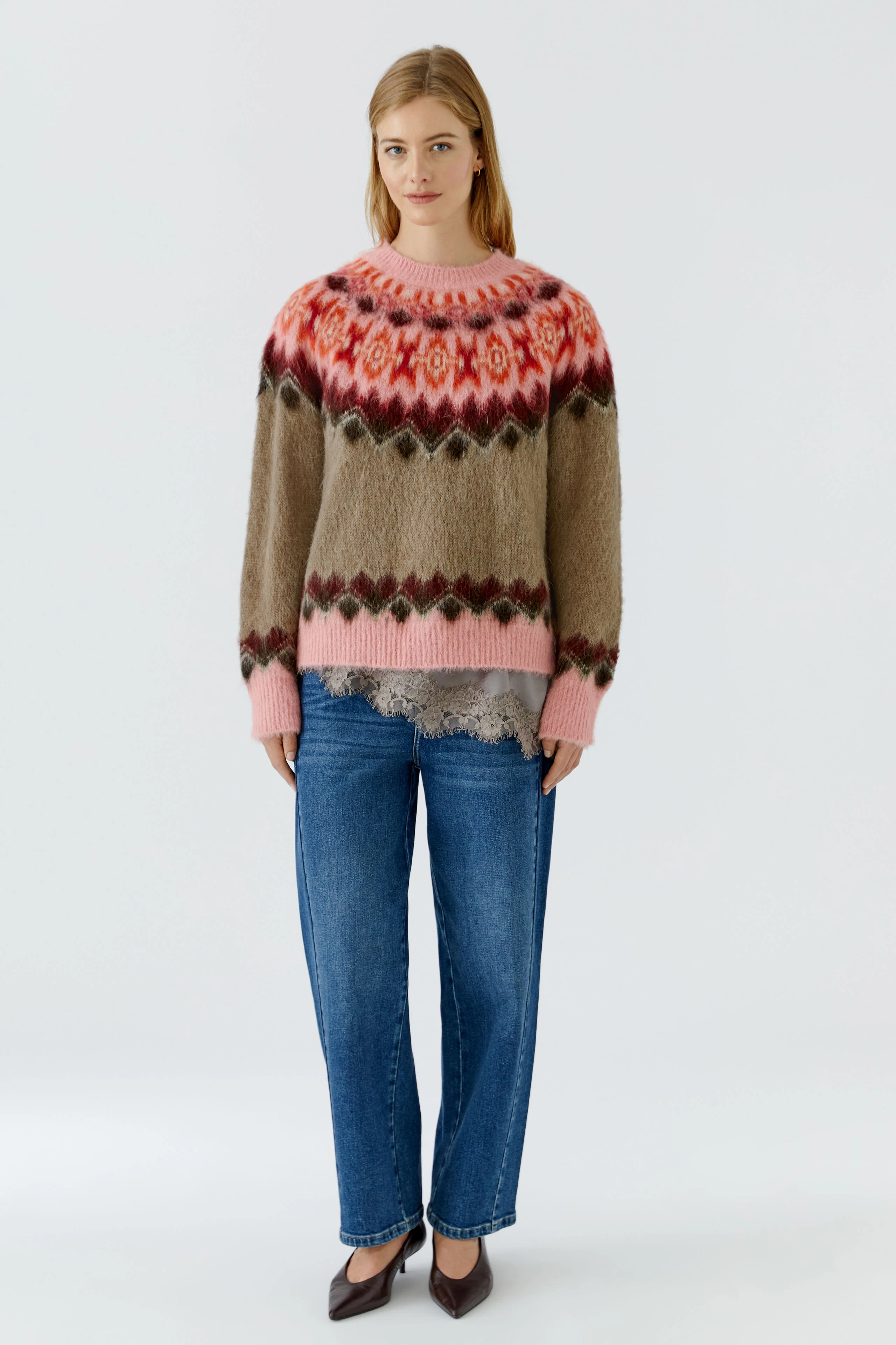 Pullover - lightbrown rose