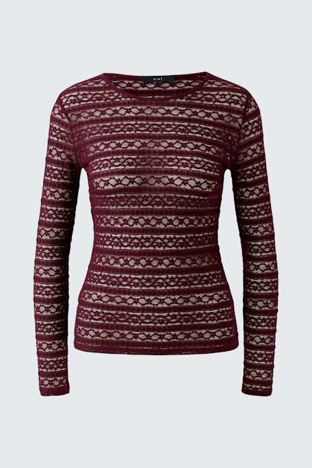 Langarmshirt Spitze - bramble berry