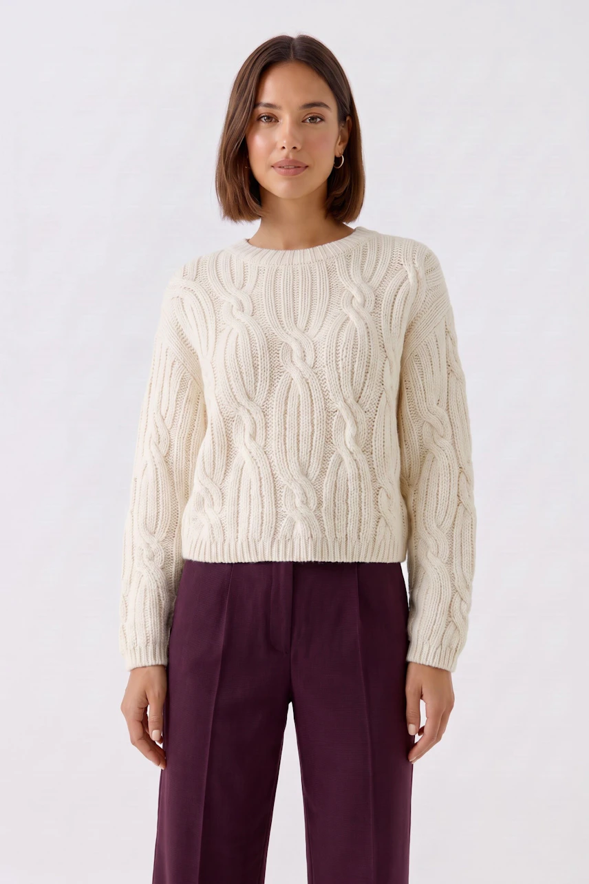 Bild 2 von Pullover - gardenia in gardenia | Oui