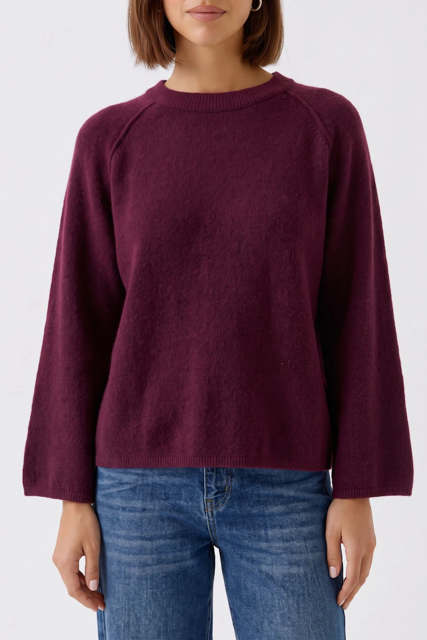 Image 5 of Pullover - bramble berry in bramble berry | Oui