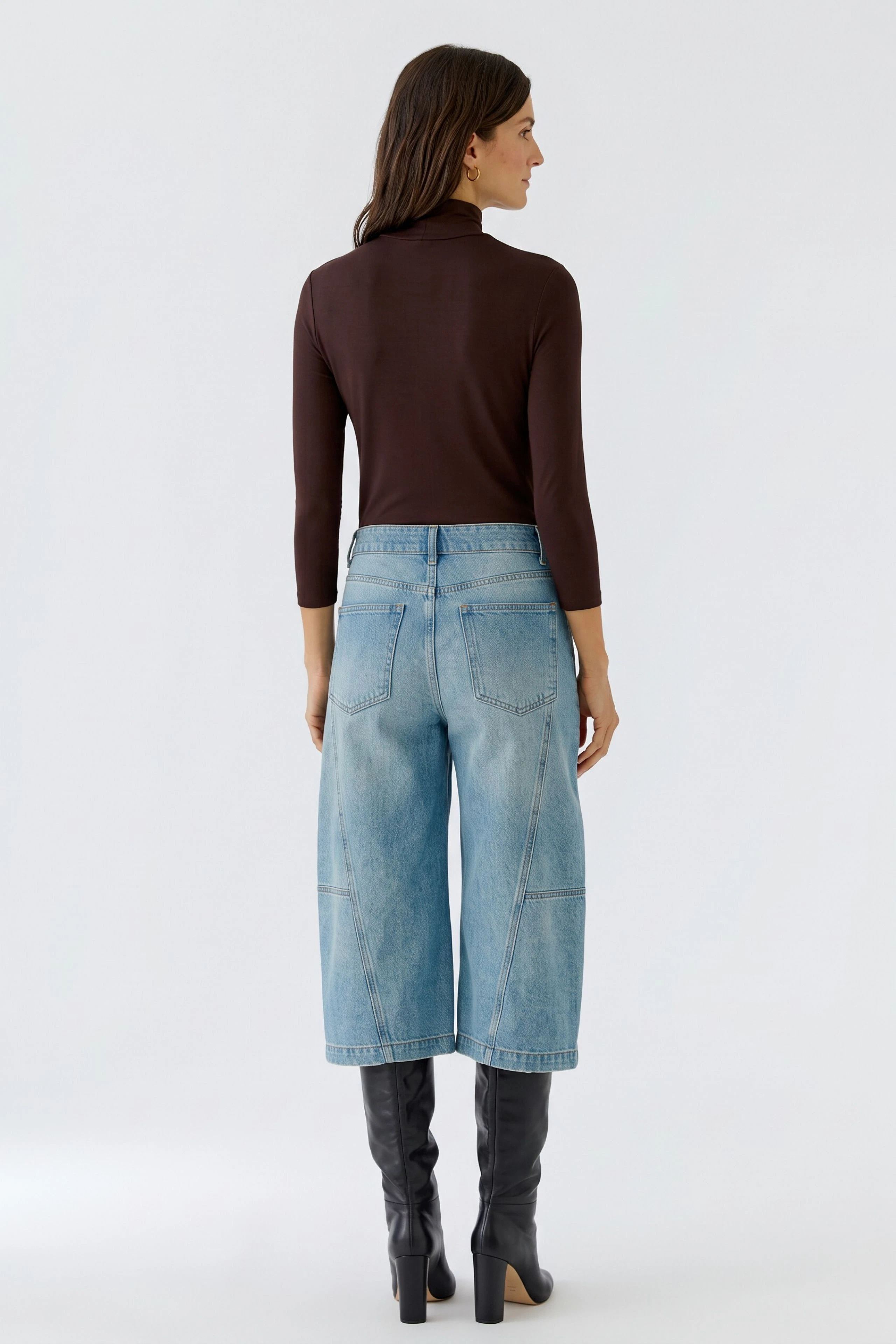 Image 4 of Long-sleeved shirt - chocolate torte in chocolate torte | Oui