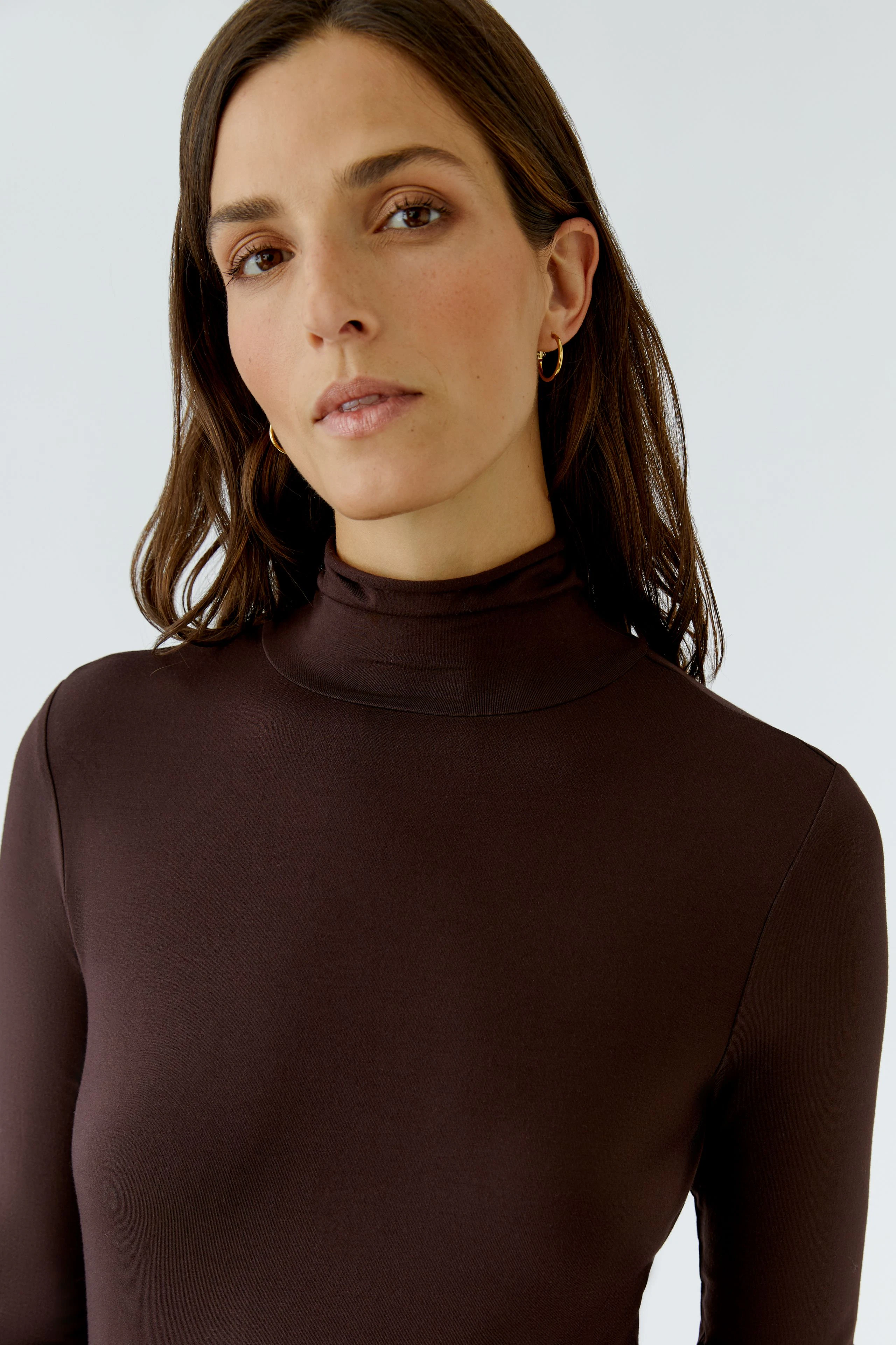 Image 5 of Long-sleeved shirt - chocolate torte in chocolate torte | Oui