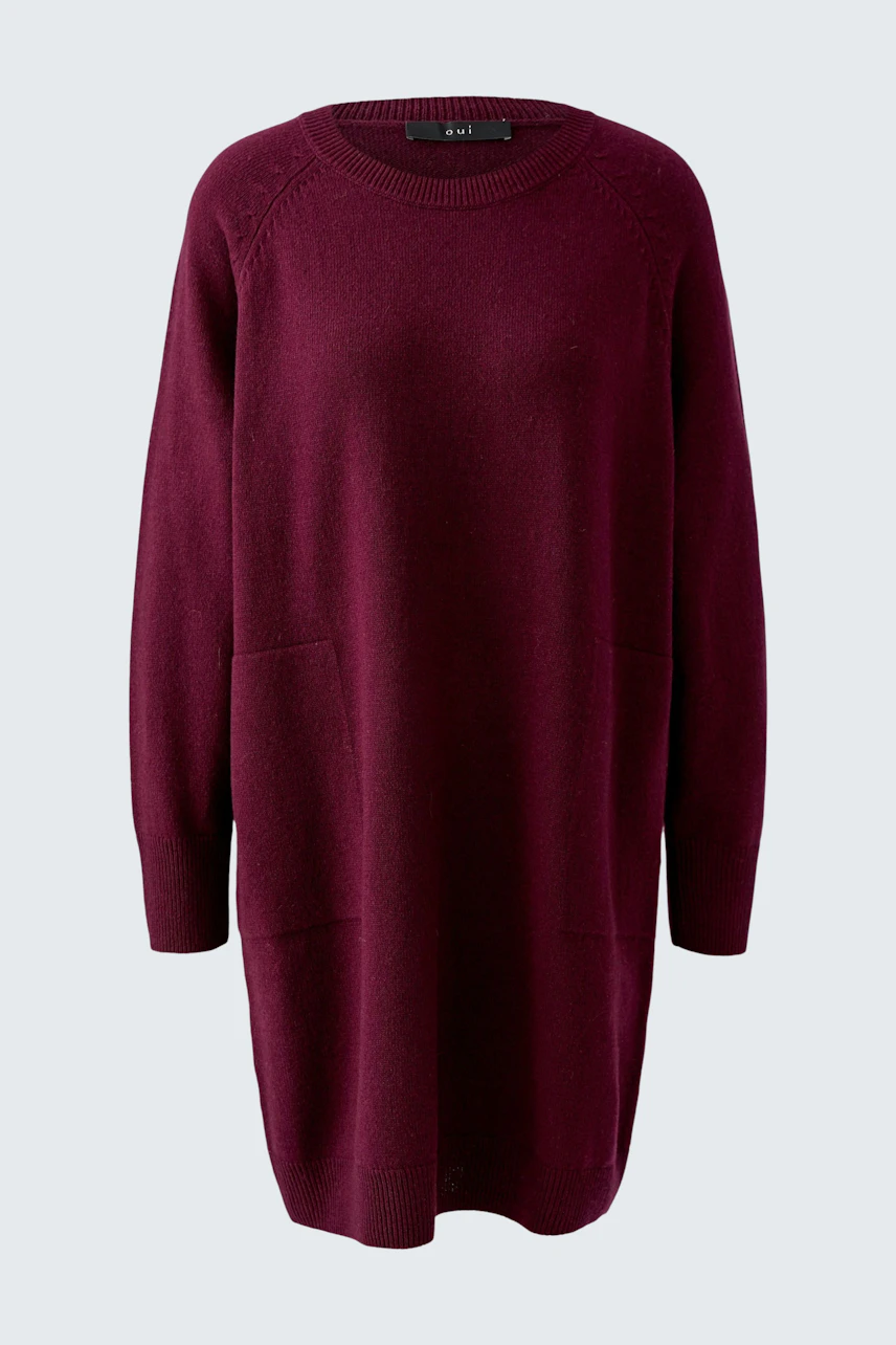 Image 5 of Knitted dress - bramble berry in bramble berry | Oui