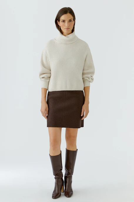 Rock Boiled Wool - taupe mel
