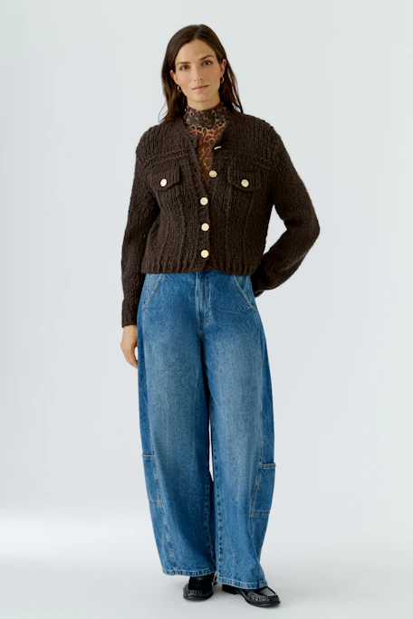 Knitted cardigan - scarab