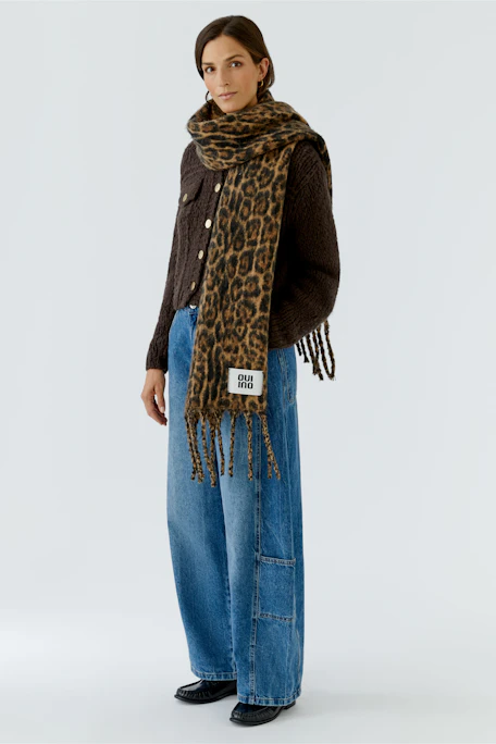 Schal - camel grey