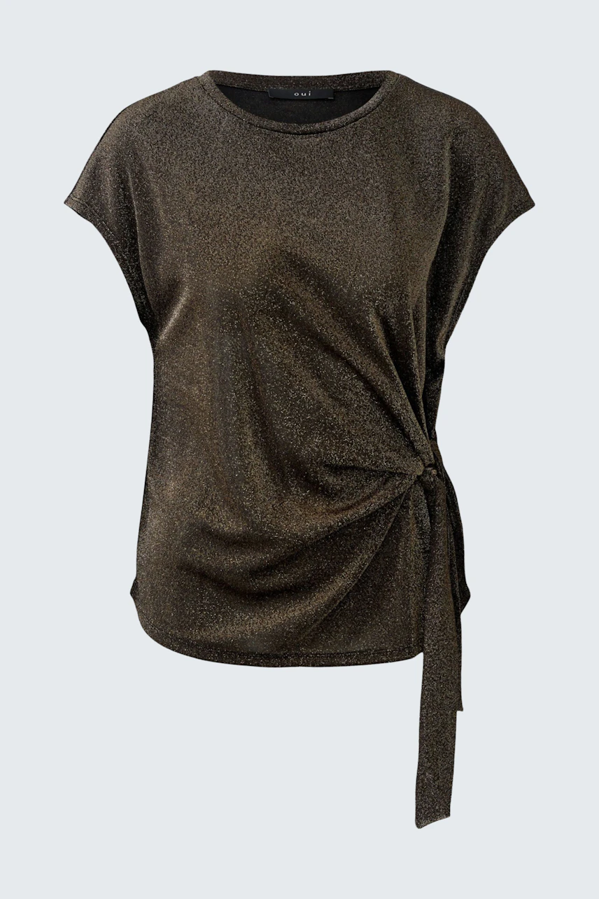 Image 5 of T-shirt - cooper grey in cooper grey | Oui