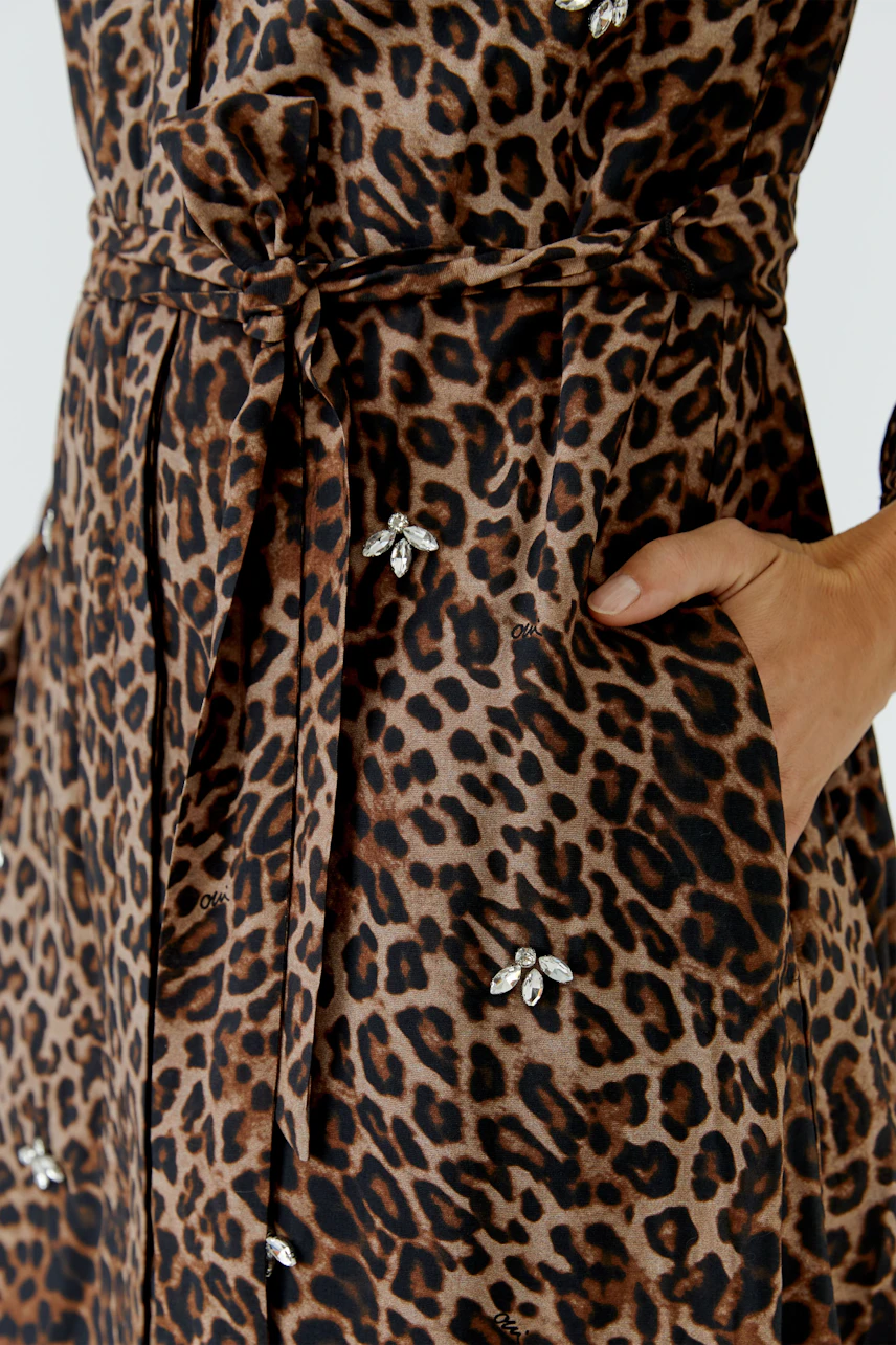 Bild 4 von Maxikleid - camel grey in camel grey | Oui